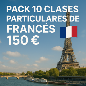 Pack Francés 10 clases